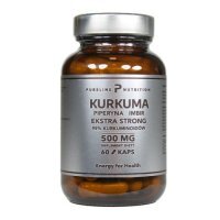 MEDFUTURE PURELINE NUTRITION Kurkuma Piperyna Imbir EKSTRA STRONG 500 mg 60 kapsułek