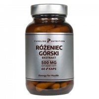 MEDFUTURE PURELINE NUTRITION Różeniec górski Ekstrakt 500 mg 60 kapsułek