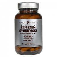 MEDFUTURE PURELINE NUTRITION Żeń-szeń syberyjski 500 mg 60 kapsułek