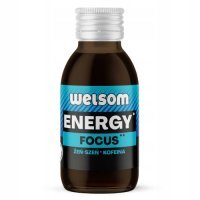 WELSOM ENERGY FOCUS SHOT żeń-szeń + kofeina, 100 ml