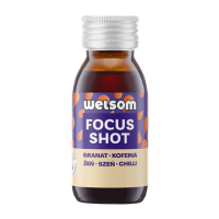 WELLSS FOCUS SHOT Granat, żeń-szeń, kofeina i chilli 60 ml