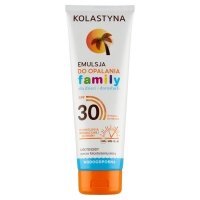 KOLASTYNA Emulsja do opalania family SPF30 250 ml