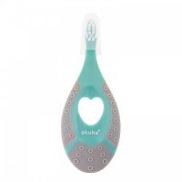 AKUKU Szczoteczka do zębów 0-2 lata MIĘTOWA (A0157)