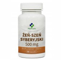 MEDFUTURE Żeń-szeń syberyjski 500 mg 60 kapsułek