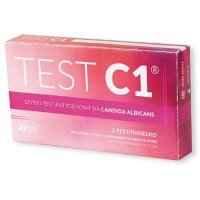 FARMABOL Test C1 do wykrywania Candid Albicans (kandydozy) 1 sztuka