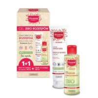 MUSTELA MATERNITE Zestaw Krem na rozstępy bez zapachu 150 ml + olejek na rozstępy 105 ml