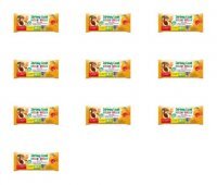 10 x Lizak MNIAM-MNIAM o smaku pomarańczowym bez cukru ŁEZKA