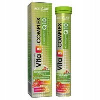 VITA B-COMPLEX + KOENZYM Q10 20 tabletek musujących Activlab Pharma