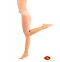 PANI TERESA Podkolanówki przeciwżylakowe SOFT, rozmiar 3, jasny beż