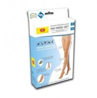 PANI TERESA Rajstopy przeciwżylakowe SOFT,rozmiar 2, jasny beż