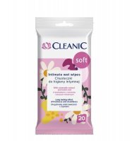 CLEANIC Chusteczki do higieny intymnej SOFT 20 sztuk