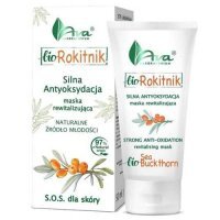 AVA BIO ROKITNIK Maska rewitalizująca do twarzy Silna antyoksydacja 50 ml