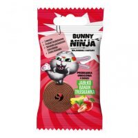 BUNNY NINJA Przekąska owocowa o smaku jabłko - banan - truskawka 15 g
