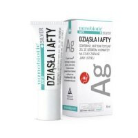 NANOBIOTIC MED PLUS SILVER Dziąsła i afty żel 15ml
