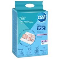 CANPOL BABIES Wielofunkcyjne podkłady higieniczne 60 x 60 cm 10 sztuk 78/006
