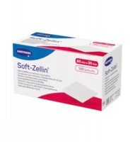 SOFT-ZELLIN Waciki nasączone alkoholem 60 mm x 30 mm 100 sztuk