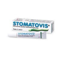 STOMATOVIS pasta do stosowania w jamie ustnej 5 ml
