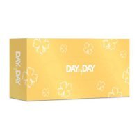 DAY BY DAY Chusteczki uniwersalne 3-warstwowe żółte, 90 sztuk