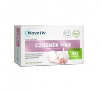 NOVATIV Czosnek Max bezzapachowy 90 kapsułek