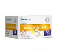 NOVATIV Olej z wiesiołka 60 kapsułek