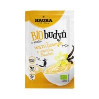 NAURA Bio Budyń o smaku wanliowym z wanilią Bourbon 38 g