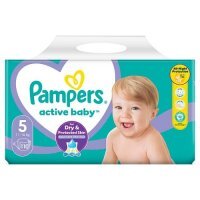 Pampers Active Baby rozmiar 5, 110 pieluszek