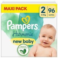 Pampers Harmonie Baby Pieluszki rozmiar 2, 96szt.
