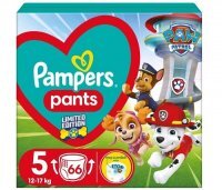 PAMPERS PANTS PSI PATROL 5 (12-17 kg) 66 sztuk