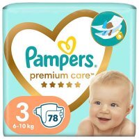 PAMPERS PREMIUM CARE 3 (6-10 kg) pielucha 78 sztuk