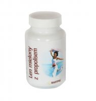 BARTPOL Len mielony z propolisem, 60 kaps.