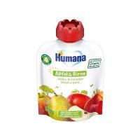 HUMANA 100% Organic Mus Jabłko-Gruszka po 4. miesiącu 90 g