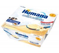 HUMANA Deserek mleczny kaszka waniliowa po 8. miesiącu 4 x 100 g