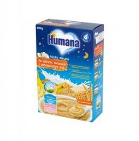 HUMANA Kaszka mleczna Na dobranoc bananowa po 6. miesiącu 200 g