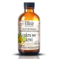 Mir-Lek Eliksir bezalkoholowy dla utrzymania prawidłowego poziomu cukru we krwi, 100 ml