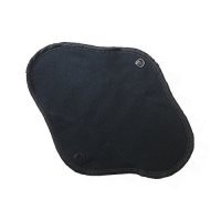 WILD NATURE Wielorazowa wkładka higieniczna Czarna, bawełna