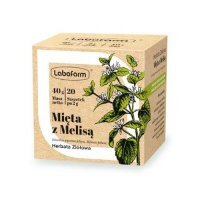 MIĘTA Z MELISĄ Zioła fix 20 saszetek