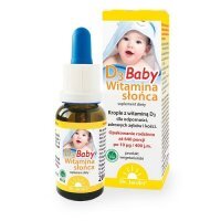 DR JACOBS Witamina słońca D3 Baby 20 ml