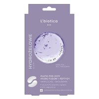 LBIOTICA PGA HYDRO FUSION + PEPTYDY Nawilżenie & Ujędrnienie Hydrożelowe płatki pod oczy 2 sztuki