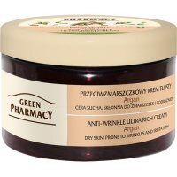 GREEN PHARMACY Krem do twarzy tłusty, przeciwzmarszczkowy ARGAN 150 ml