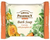 GREEN PHARMACY Mydło w kostce MARCHEWKA I OLEJEK Z NASION DYNI 100 g