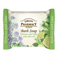 Green Pharmacy Mydło w kostce werbena, limonka i olejek z oliwek, 100 g