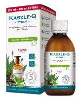 KASZLE-Q Syrop na kaszel suchy i mokry 300 ml
