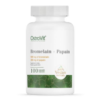 OSTROVIT Bromelaina + Papaina VEGE 100 kapsułek