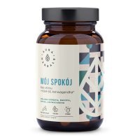 AURA HERBALS Mój Spokój bez stresu + KSM-66 Ashwagandha 60 kapsułek