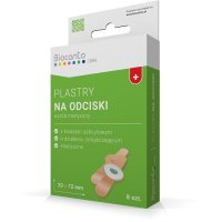 PLASTRY na odciski 8 sztuk BIOCANTO CARE