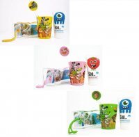 DR SCOTT ZESTAW Szczoteczka z minutnikiem + kubek + nakładka na szczoteczkę 1 sztuka