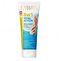 EVELINE HAND&NAIL THERAPY Total action krem maska do rąk i paznokci 8w1 75 ml