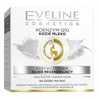 EVELINE KOENZYM Q10 KOZIE MLEKO odżywczy krem silnie regenerujący na dzień i na noc 50 ml