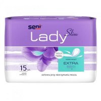 SENI LADY Wkładki urologiczne SLIM Extra 15 sztuk