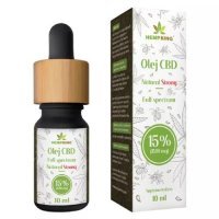 HEMP KING Olej konopny Natural Strong 15% CBD 10 ml